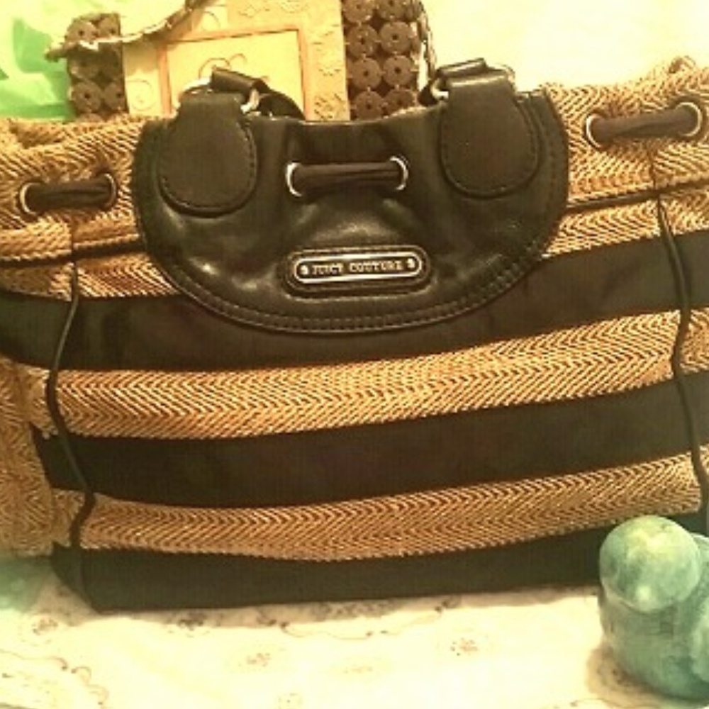 GREAT PRICE. 👜❗️JUICY COUTURE Handbag Black & Tan